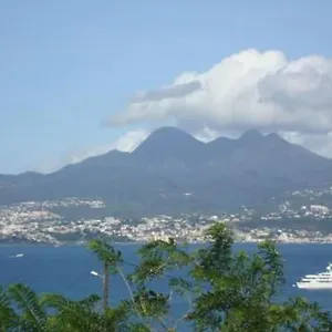 Trois Ilets-grand Studio-vue Paradisiaque-piscine -bien Situe- Pres De La 3 Minutes A Pieds -des Commerces Et Restaurants Appartement